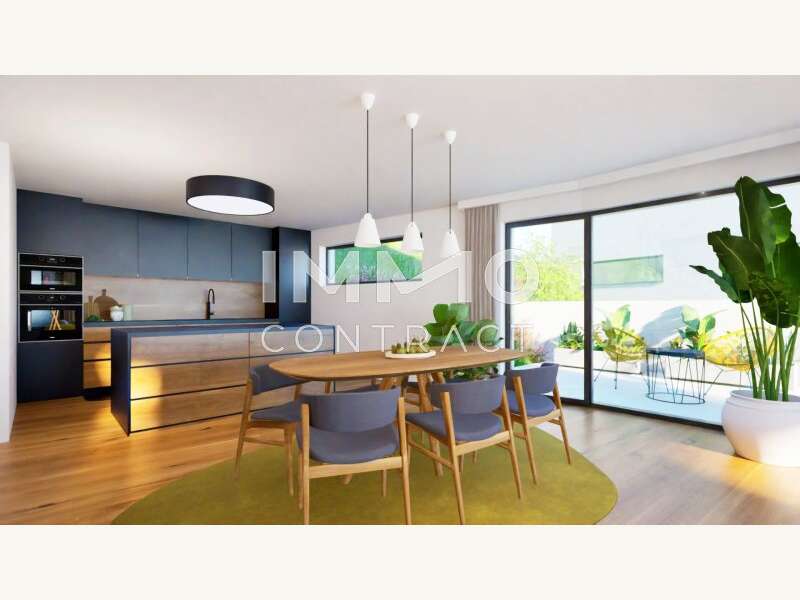 Innenvisualisierung Küche - Doppelhaushälfte Höflein an der Donau - Bild 1