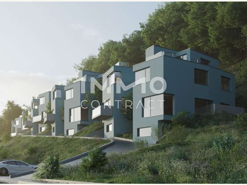 Front-Visualisierung - Doppelhaushälfte Höflein an der Donau - Bild 1