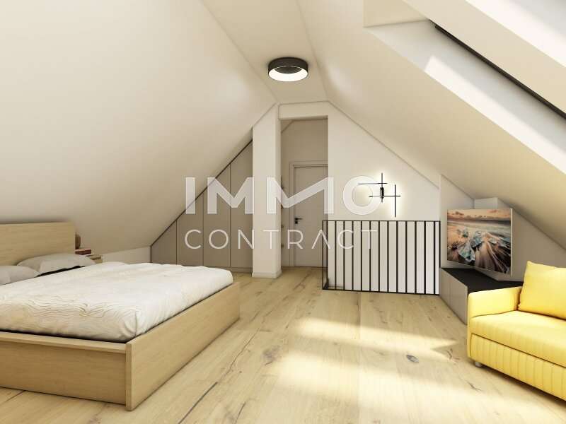 Schlafzimmer DG - Einfamilienhaus Edelstal - Bild 1