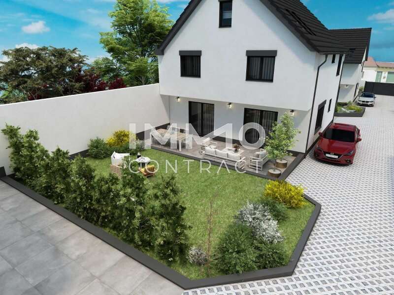 Haus 2 Gartenansicht - Einfamilienhaus Edelstal - Bild 1