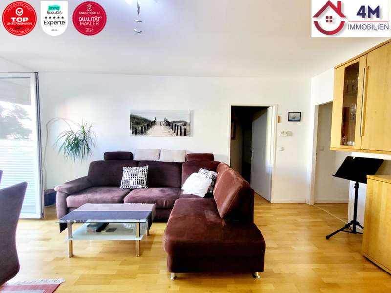 Wohnzimmer - Eigentumswohnung Maria Enzersdorf - Bild 1