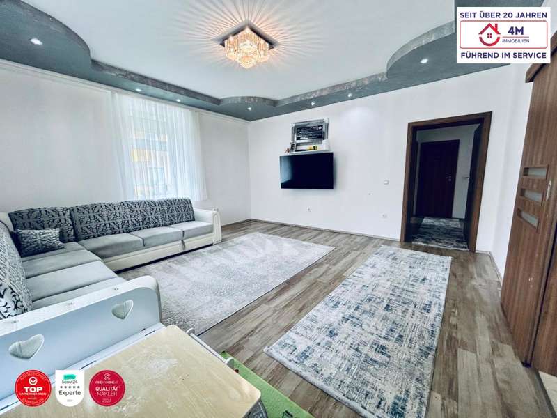 Wohnzimmer - Eigentumswohnung Bad Vöslau - Bild 1