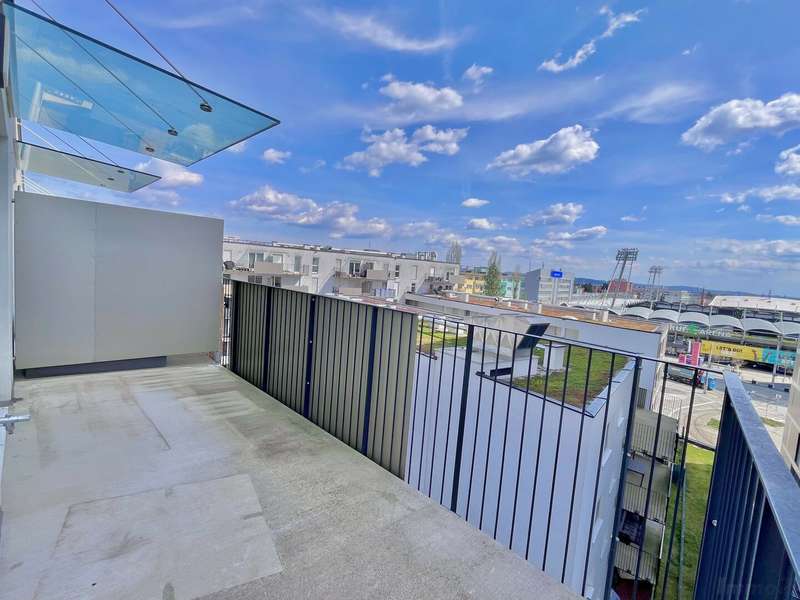 Süd-Terrasse, teils überdacht - Penthouse Graz - Bild 1