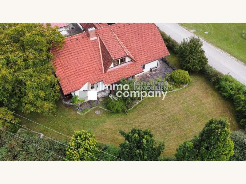 Luftaufnahme - Zweifamilienhaus Bad Wimsbach-Neydharting - Bild 1