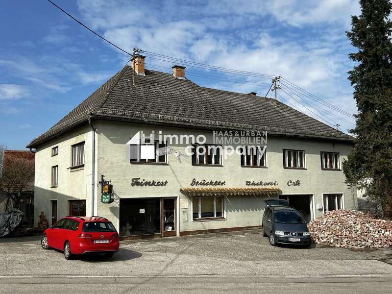 Geschäftshaus Eberndorf - Straßenseite/Südosten - Mehrfamilienhaus Eberndorf - Bild 1