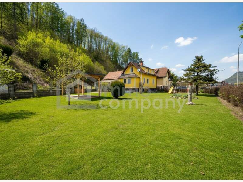 Sommerfoto Garten - Einfamilienhaus Scheiblingkirchen - Bild 1