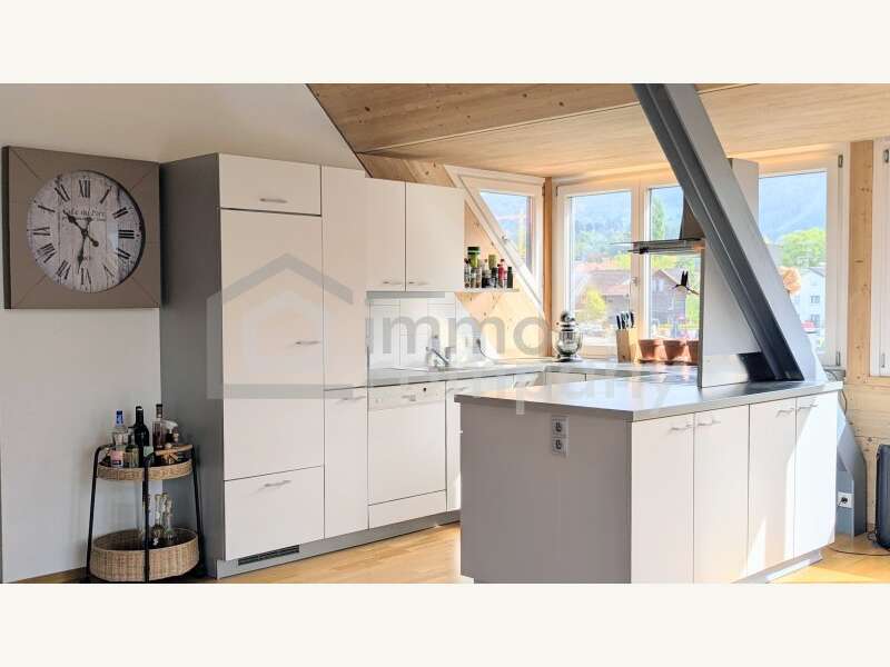Wohnbereich - Dachgeschosswohnung Götzis - Bild 1