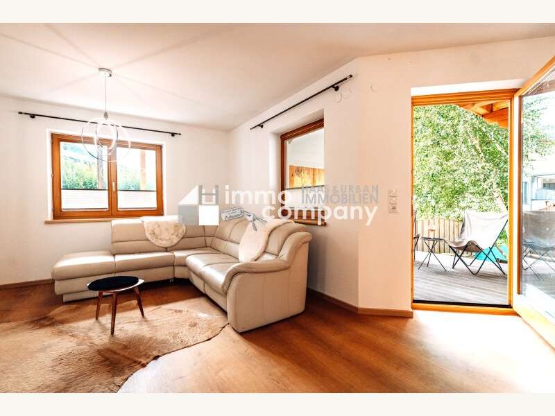 Wohnzimmer - Teilansicht - Eigentumswohnung Maurach - Bild 1
