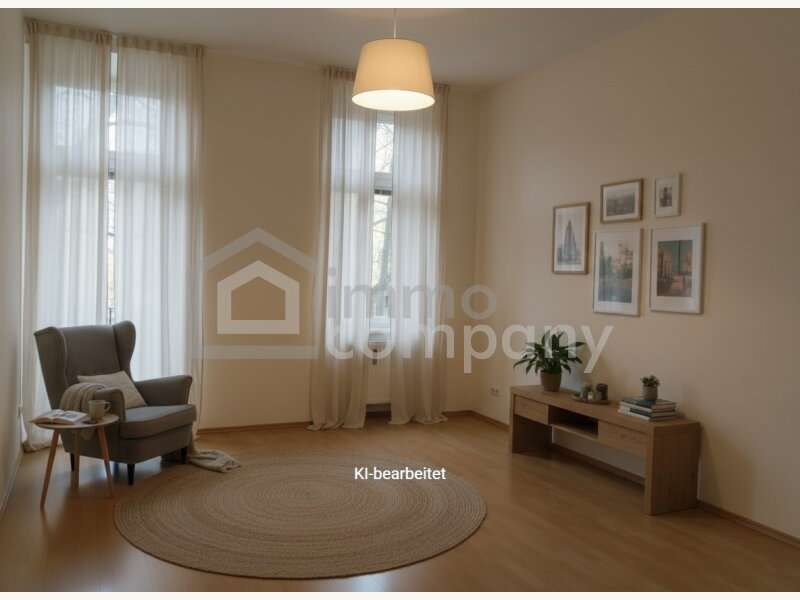 Wohnzimmer Beispiel KI generiert - Eigentumswohnung Graz - Bild 1