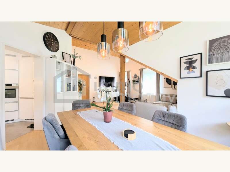 Essbereich - Dachgeschosswohnung Vandans - Bild 1